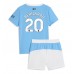 Manchester City Bernardo Silva #20 Barnkläder Hemma matchtröja till baby 2025-26 Kortärmad (+ Korta byxor) Billigt